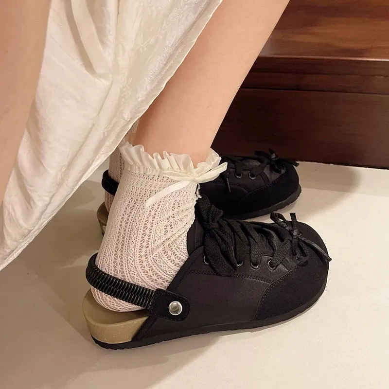 BTE Rubber Sole Quiet Odor Resistant Abrasion Resistant Slip Resistant Closed Toe Slippers Women's-11