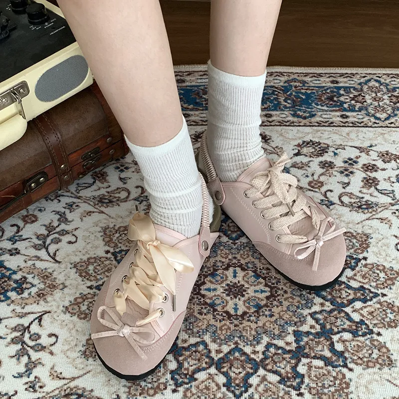 BTE Rubber Sole Quiet Odor Resistant Abrasion Resistant Slip Resistant Closed Toe Slippers Women's-9