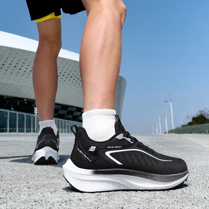 BTE Anti-Slip Wear-Resistant And Coverage Warm Low-Top Carbon Plate Casual Running Shoes Men's-8