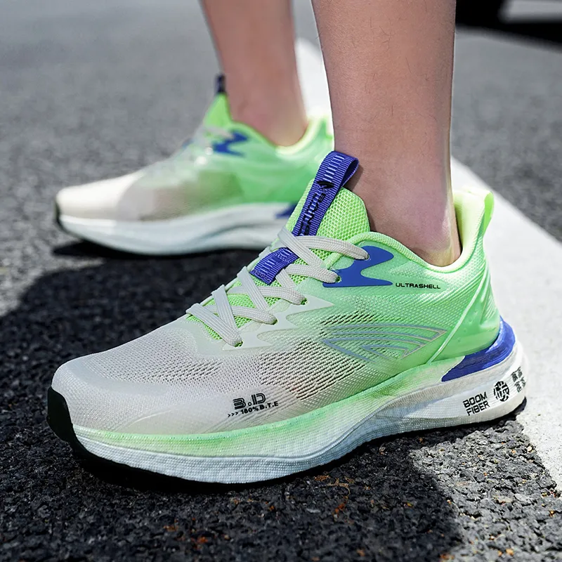 BTE Cushioning, Slip Resistant, And Breathable Low Top Casual Running Shoes Unisex-2