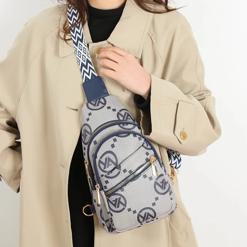 Yalu PU One Shoulder Crossbody Bag, Sling Bag Tubas Women's Khaki/Blue/Coffee-9