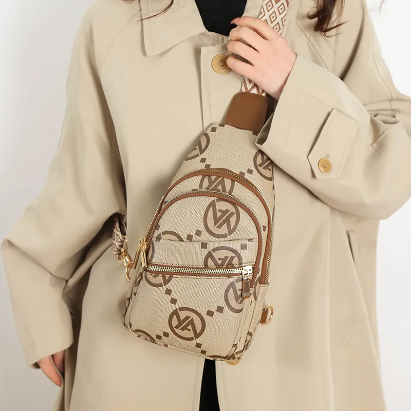 Yalu PU One Shoulder Crossbody Bag, Sling Bag Tubas Women's Khaki/Blue/Coffee-15