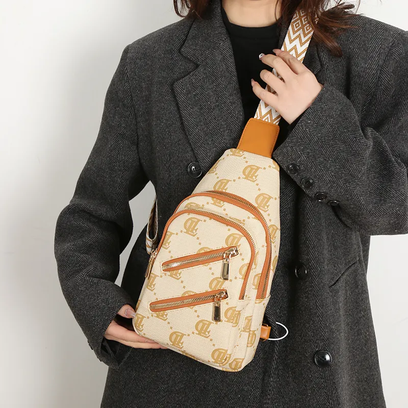 Yalu PU One Shoulder Crossbody Bag, Sling Bag Tubas Women's Khaki/Blue/Coffee-5