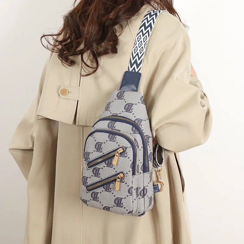 Yalu PU One Shoulder Crossbody Bag, Sling Bag Tubas Women's Khaki/Blue/Coffee-15