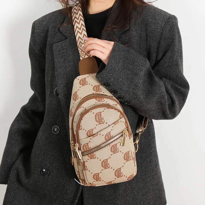 Yalu PU One Shoulder Crossbody Bag, Sling Bag Tubas Women's Khaki/Blue/Coffee-19