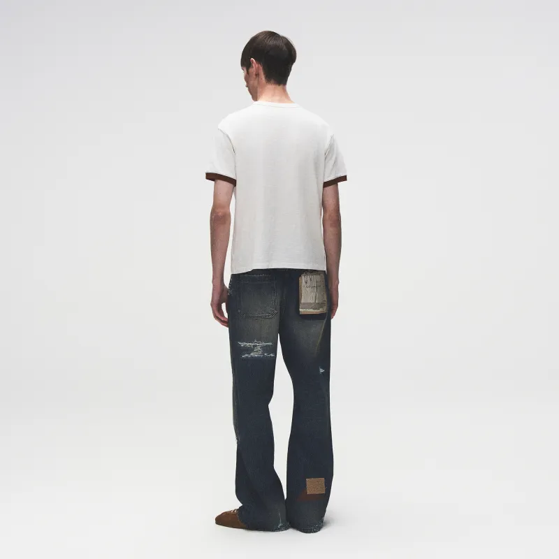 BIRTH OF ROYAL CHILD Jeans Unisex Light Blue-3