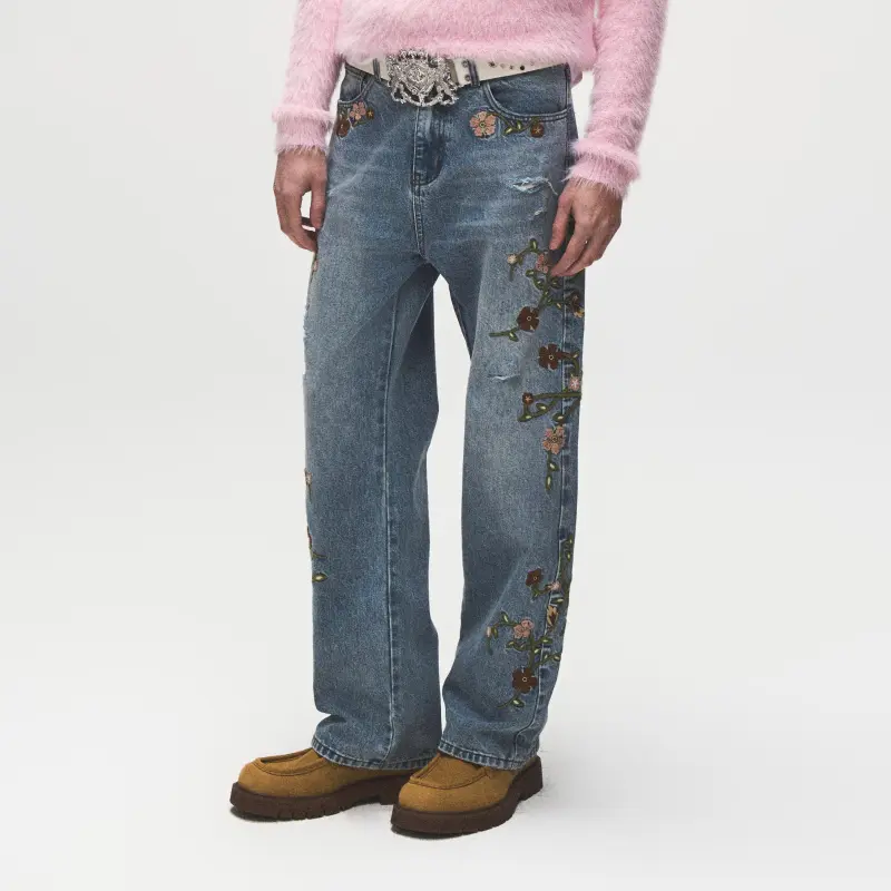 BIRTH OF ROYAL CHILD Jeans Unisex Brown Joy-3