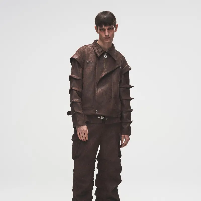BIRTH OF ROYAL CHILD Jacket Unisex Brown-2