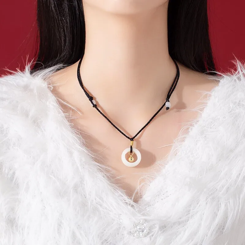 JITAIXIANG Bodhi Seed Necklaces Unisex-4