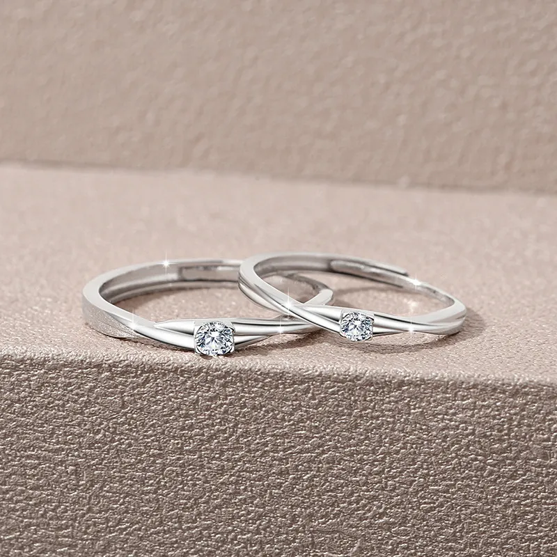 JITAIXIANG S925 Silver Rings Unisex-6