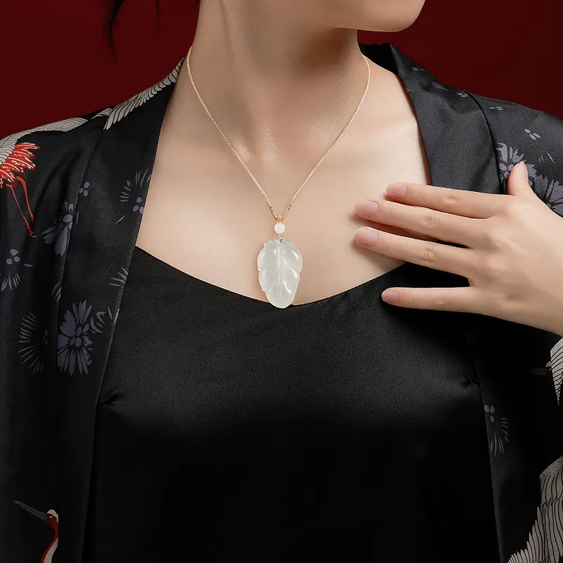 JITAIXIANG Jade Necklaces Unisex-2