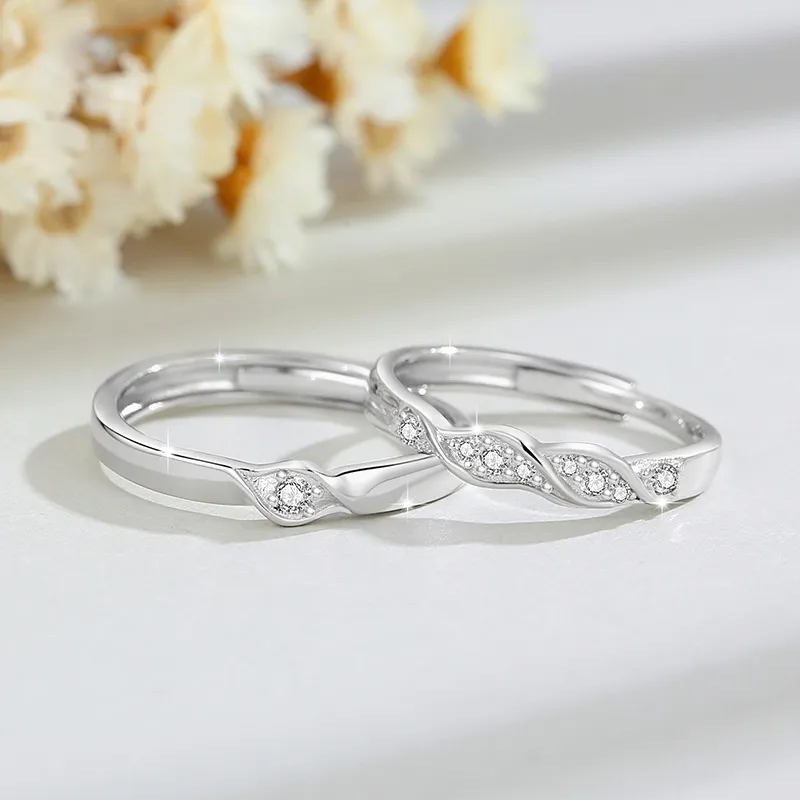 JITAIXIANG S925 Silver Rings Unisex-4
