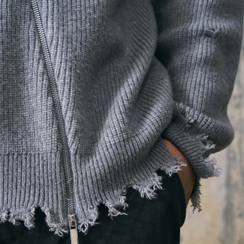 ENSHADOWER Sweaters Unisex Gray-6