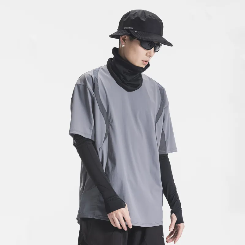 ENSHADOWER T Shirts Unisex Gray Purple-5