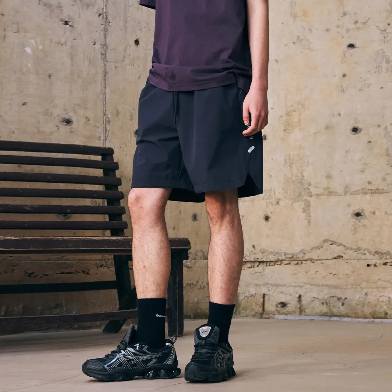 ENSHADOWER Casual Shorts Unisex Dark Blue-4