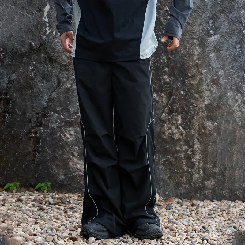 ENSHADOWER Casual Pants Unisex Black-3