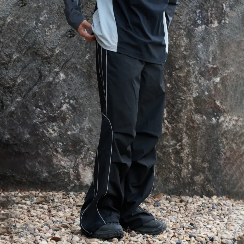 ENSHADOWER Casual Pants Unisex Black-2