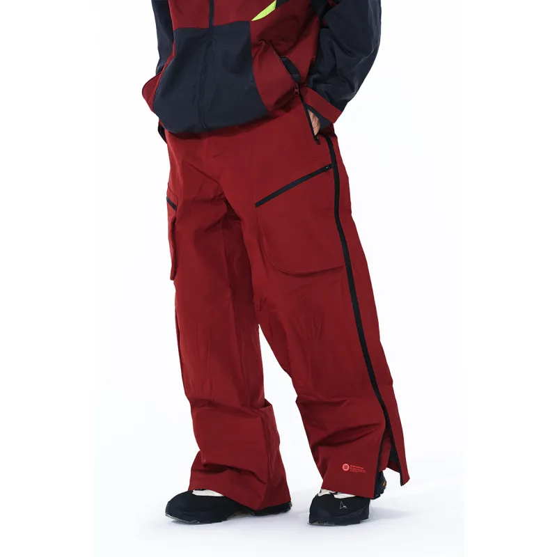 ENSHADOWER x OSCill Ski Pants Unisex Red-3