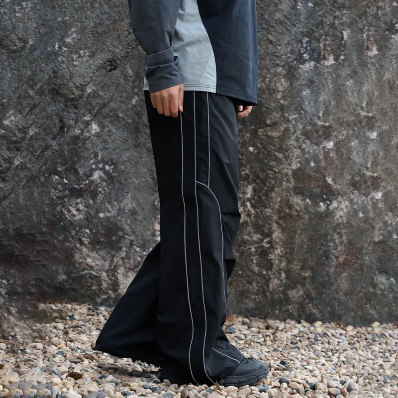 ENSHADOWER Casual Pants Unisex Black-4