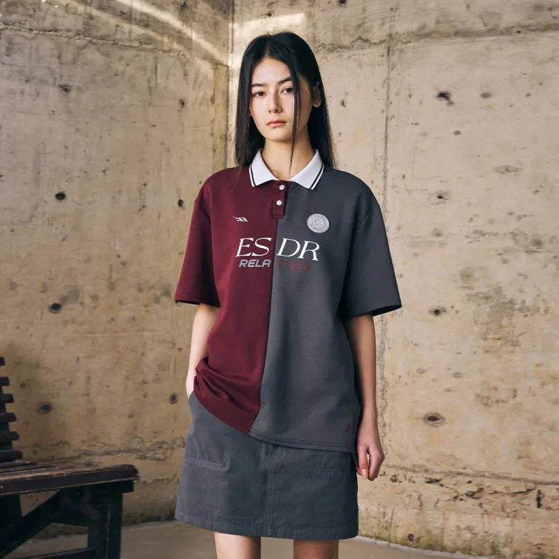 ENSHADOWER Polo Shirt Unisex Gray Red-4