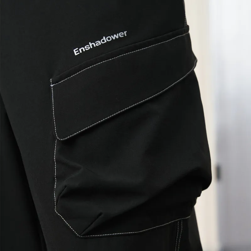 ENSHADOWER Casual Pants Unisex Black-4