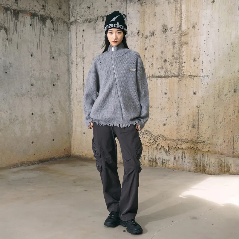 ENSHADOWER Sweaters Unisex Gray-5