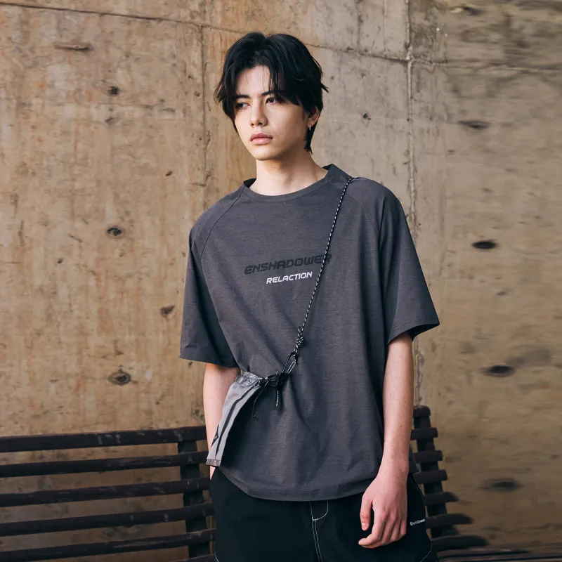 ENSHADOWER T Shirts Unisex Gray Black-2