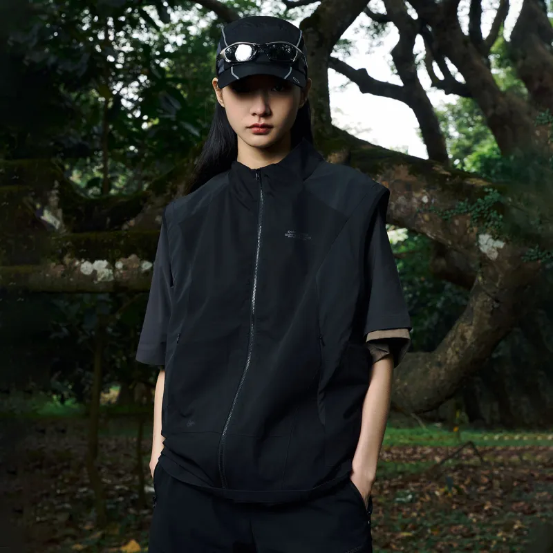 ENSHADOWER Vests Unisex Black Gray Color-2