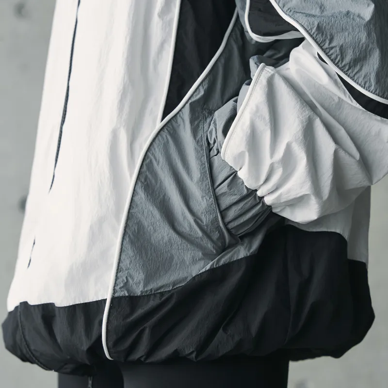 ENSHADOWER Jacket Top Coat Unisex White Gray-2