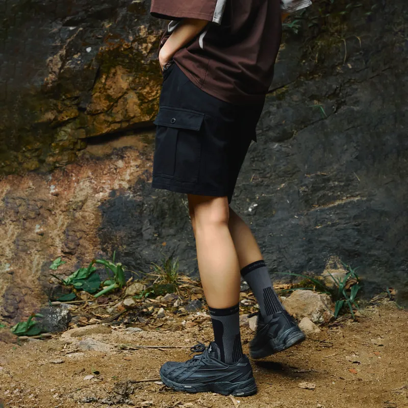 ENSHADOWER Cargo Shorts Unisex Black-5