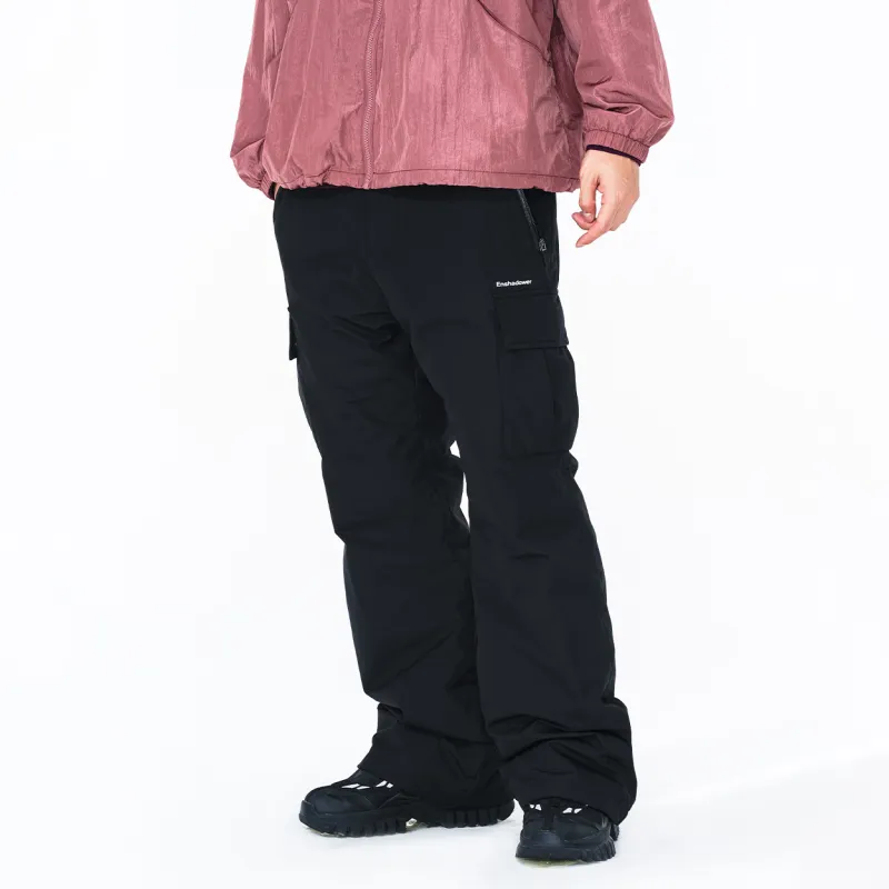 ENSHADOWER Down Pants Insulated Pants Unisex Black-3