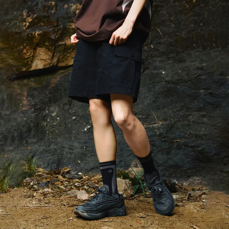 ENSHADOWER Cargo Shorts Unisex Black-2