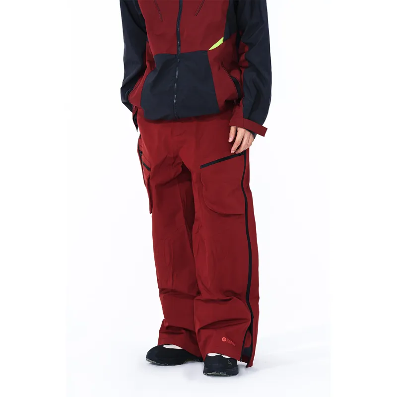 ENSHADOWER x OSCill Ski Pants Unisex Red-2