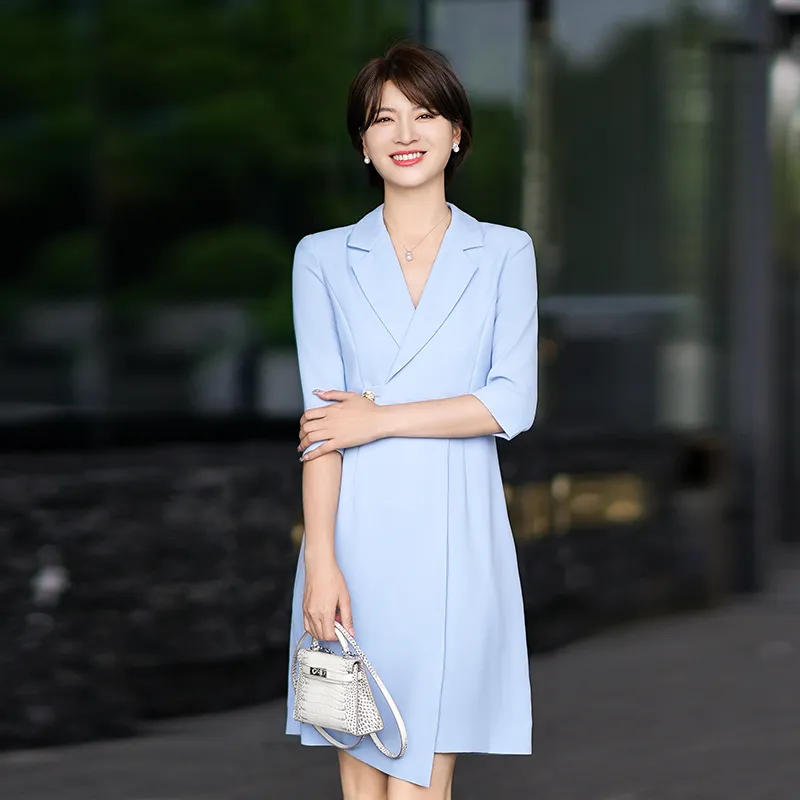 ONE SHALLOW Long Sleeved Dresses Women's-5