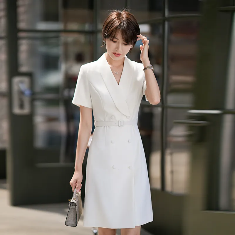 ONE SHALLOW Short Sleeved Dresses Women's-1