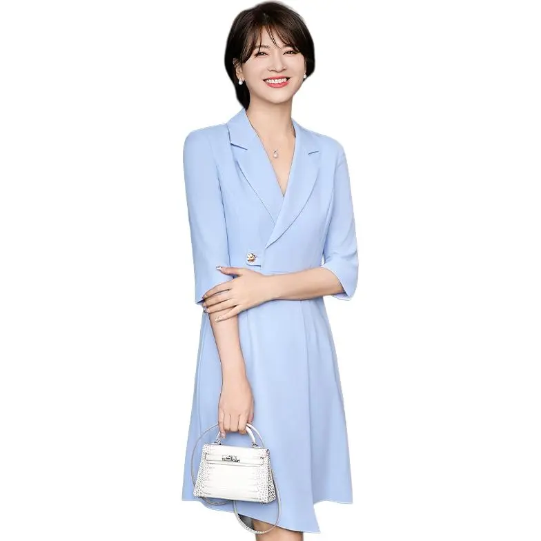ONE SHALLOW Long Sleeved Dresses Women's-3