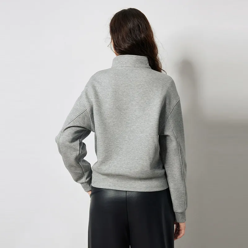 Initial Language Sweatshirt Women's-2