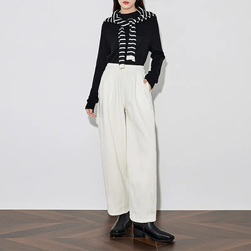 Initial Language Casual Pants Women's-9