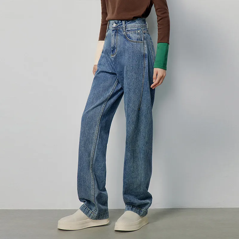 Initial language Jeans Women's-3