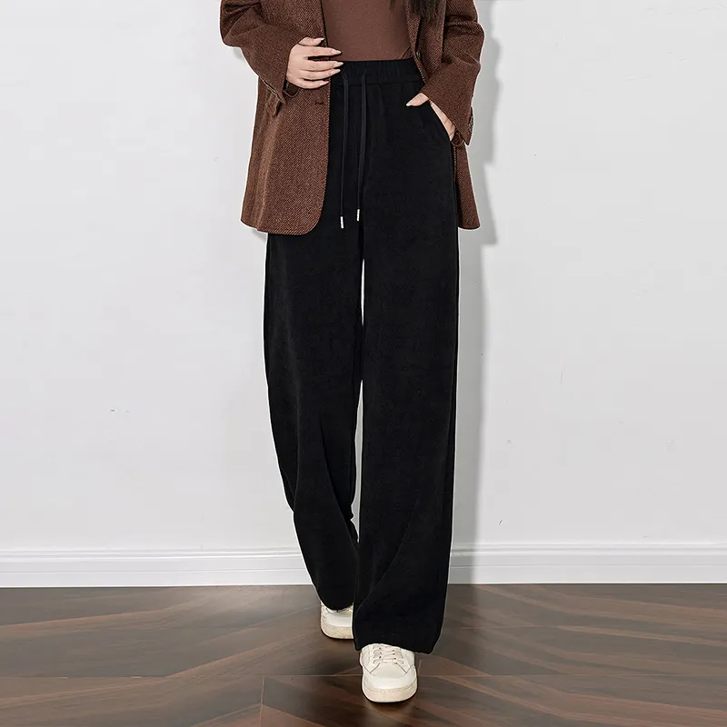 Initial Language Casual Pants Women's-2