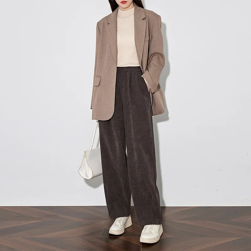 Initial Language Casual Pants Women's-15