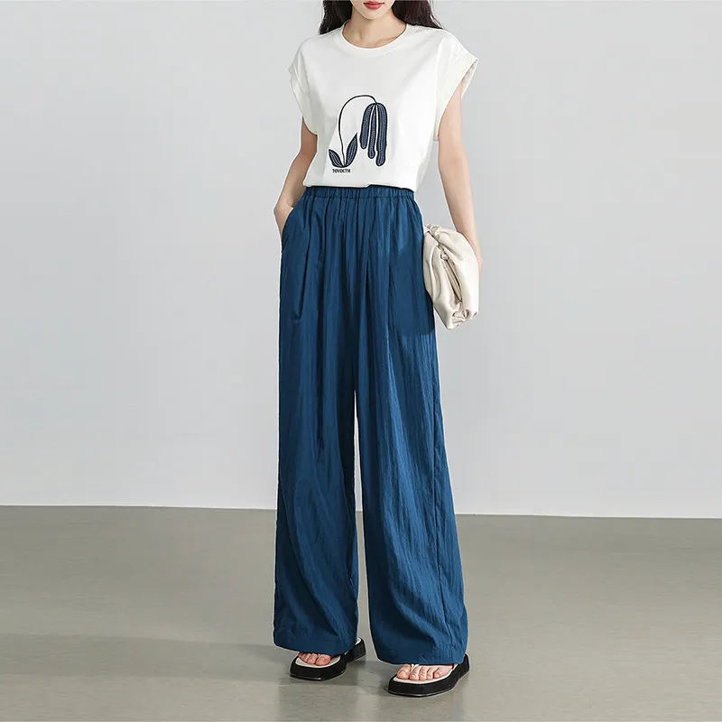 Initial Language Casual Pants Women's-14