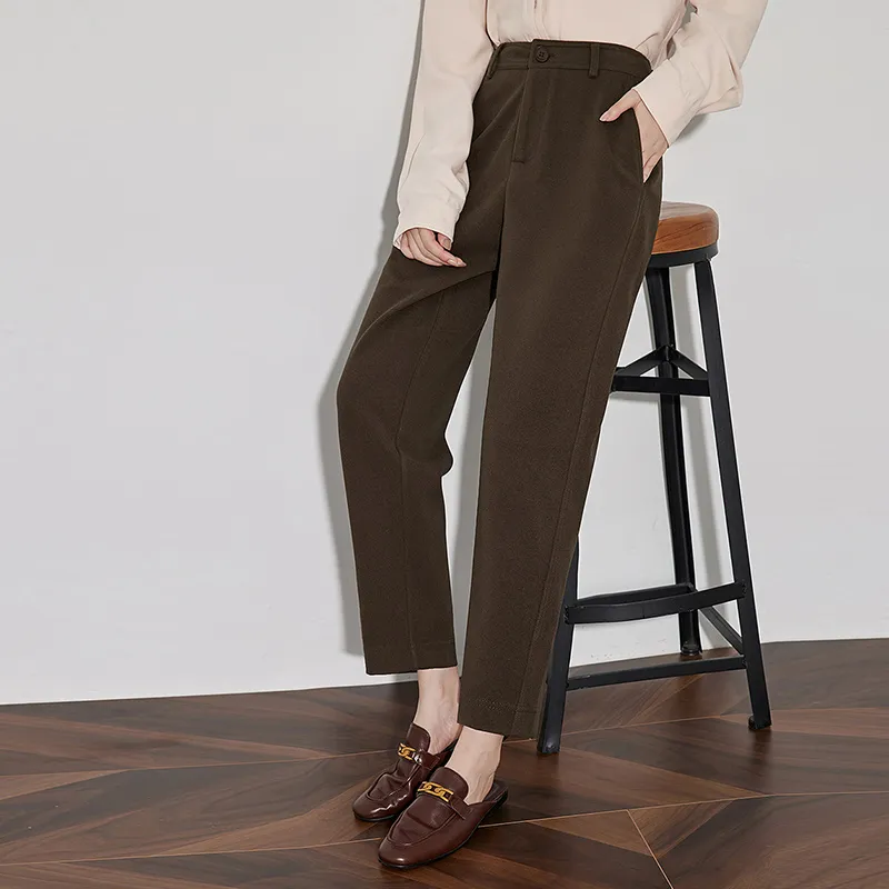 Initial Language Casual Pants Women's-5