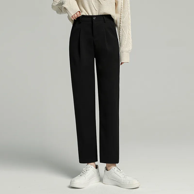 Initial Language Casual Pants Women's-5