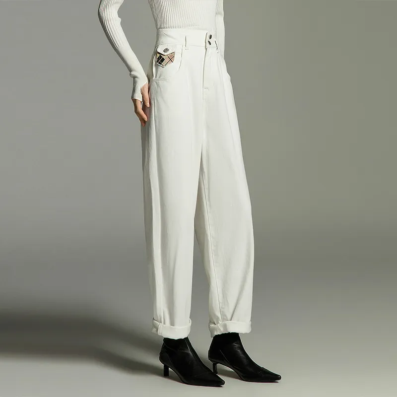 Initial language Jeans Women's-3