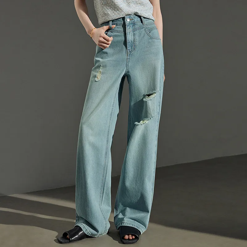 Initial language Jeans Women's-3