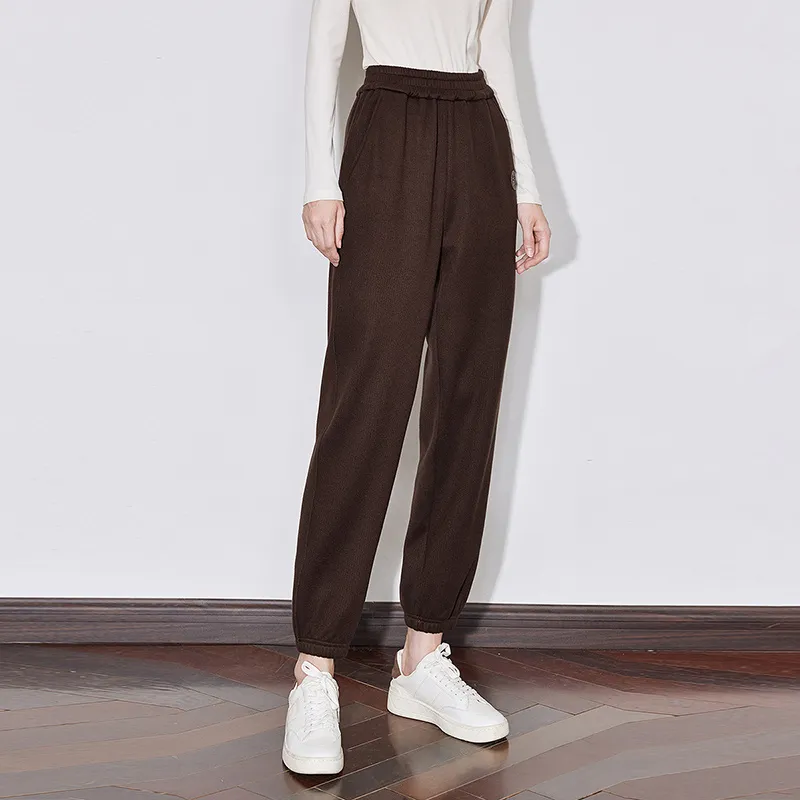 Initial Language Casual Pants Women's-8