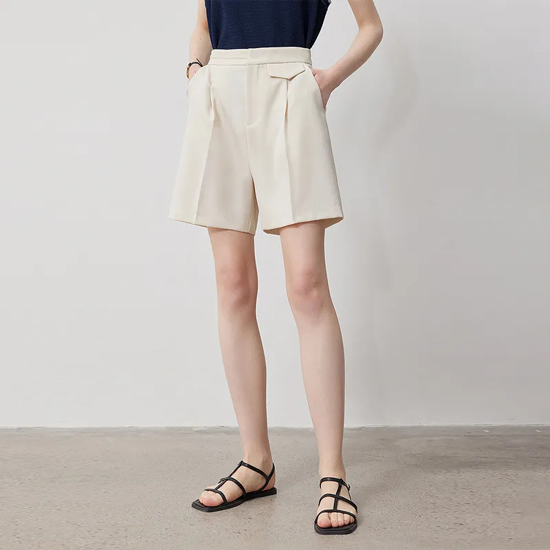 Initial Language Casual Shorts Women's-8