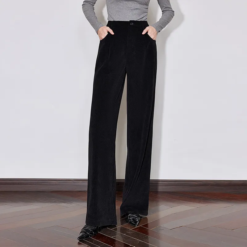 Initial Language Casual Pants Women's-2