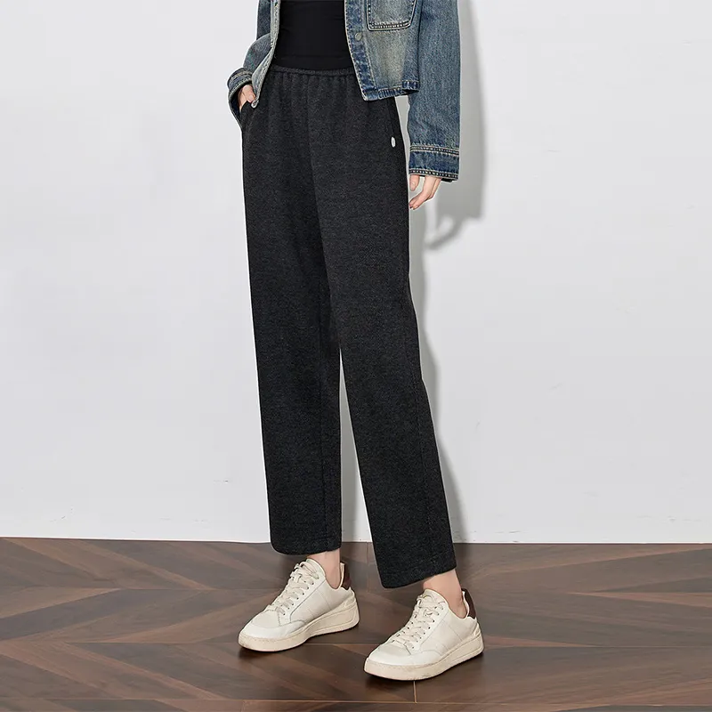Initial Language Casual Pants Women's-1